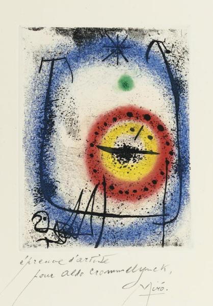 Le Prophete by Joan Miró
