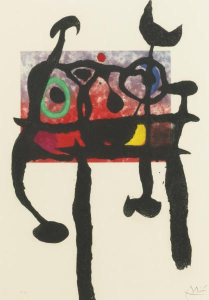 Le Samourai by Joan Miró