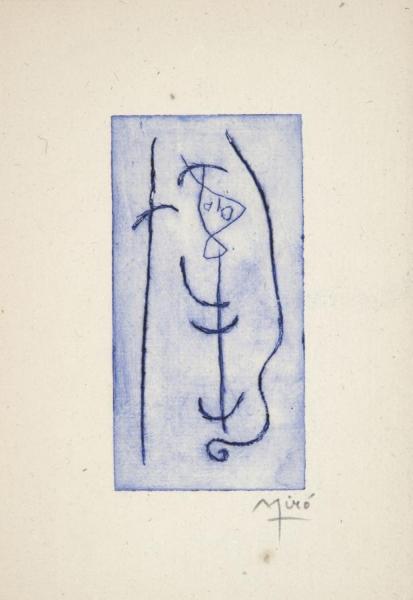 Le Visage S'invente by Joan Miró