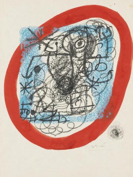 Les Essences De La Terre 1 by Joan Miró