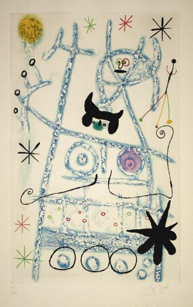 Les Forestiers by Joan Miró