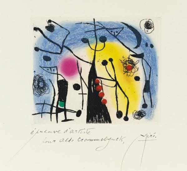 Les Magdaleniens by Joan Miró Oil Painting Reproductions