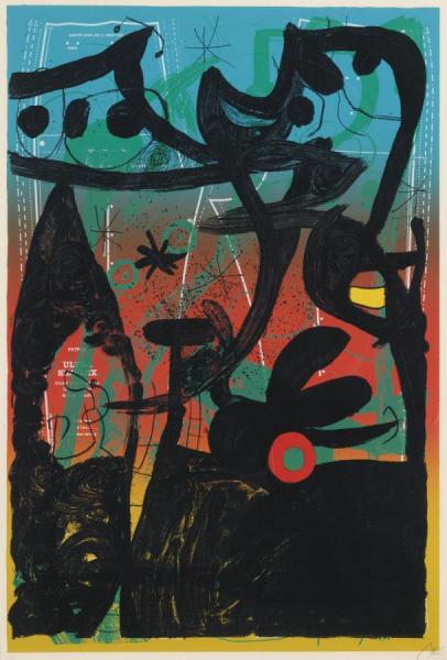 Mannequin Parade In Bahia by Joan Miró