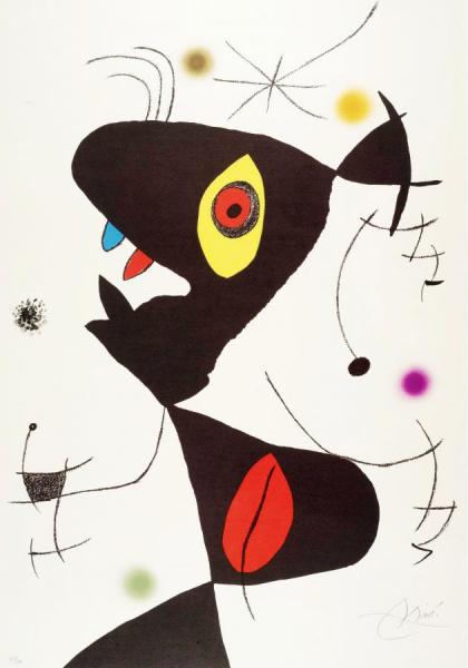 Joan Miró Oda A Joan Miro   One Plate