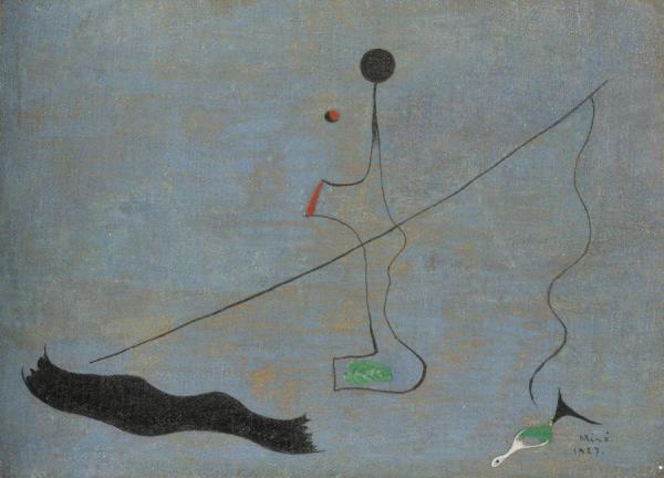 Peinture (le Pecheur) by Joan Miró