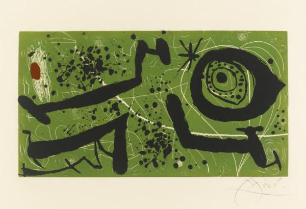 Picasso I Els Reventos by Joan Miró