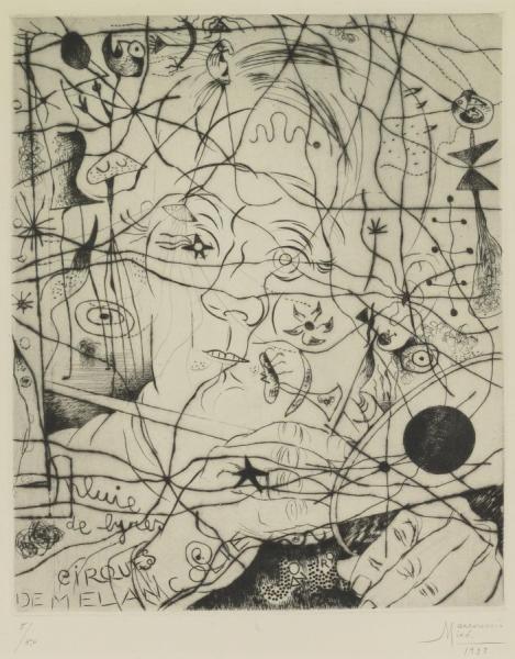 Portrait De Miro by Joan Miró