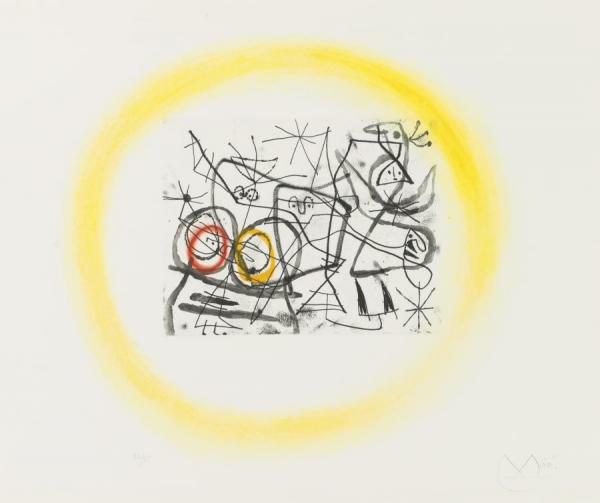 Preparatifs D'oiseaux Ii by Joan Miró