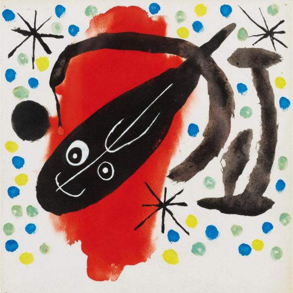 Projet De Couverture Pour Atmosfera Miro by Joan Miró