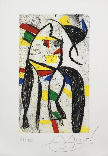 Ruban. L'ire Des Vents by Joan Miró