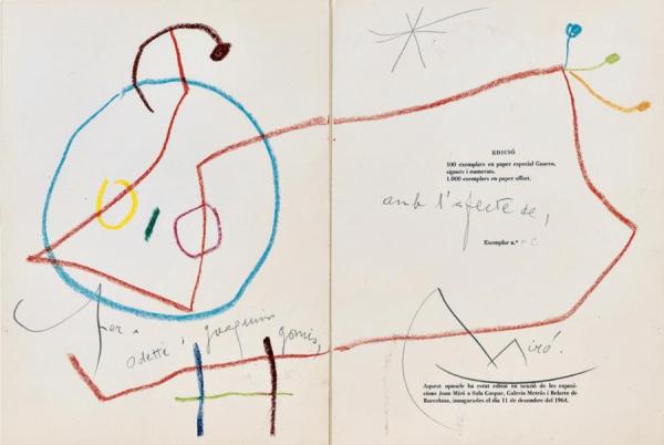 Sala Gaspar by Joan Miró