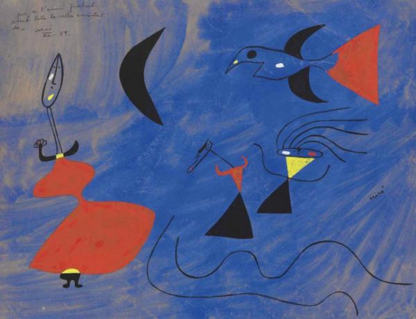 Sans Titre, 1939 by Joan Miró