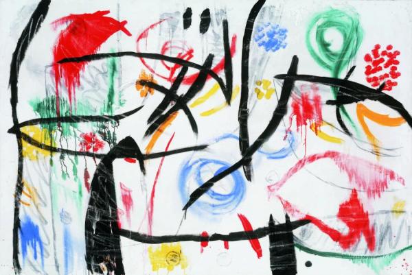 Sans Titre,1968-1972,poetry And Light Lhermitage by Joan Miró