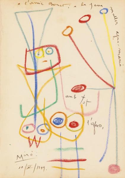 Sans Titre by Joan Miró Oil Painting Reproductions