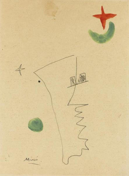 Sans Titre 6 by Joan Miró