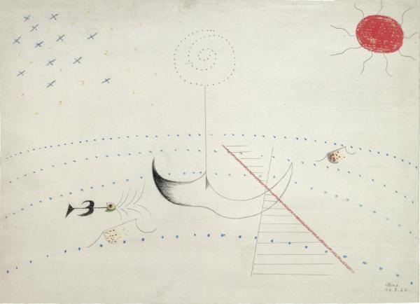 Sans Titre 8 by Joan Miró