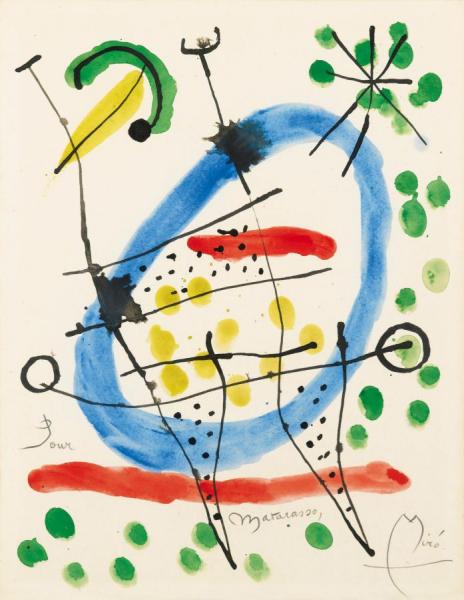 Sans Titre 9 by Joan Miró