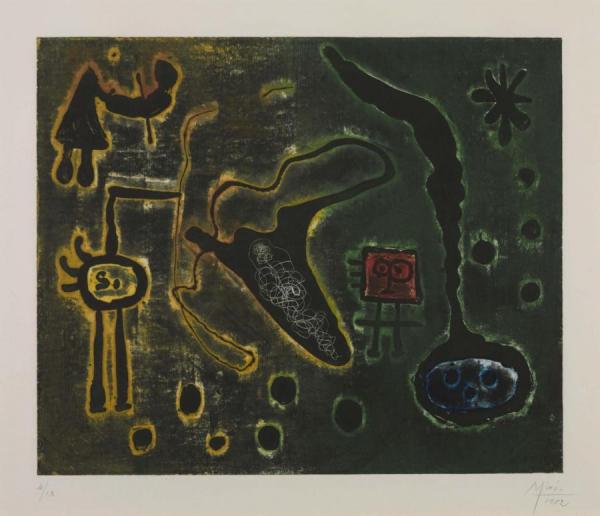 Series Ii,1952 by Joan Miró