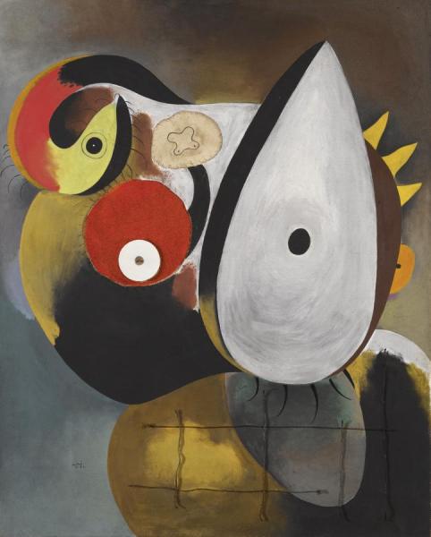 Tete Humaine by Joan Miró