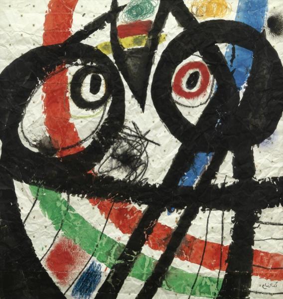 Tete I by Joan Miró