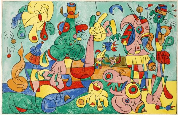 Ubu Roi by Joan Miró