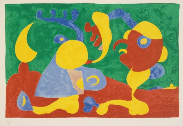 Ubu Roi I by Joan Miró