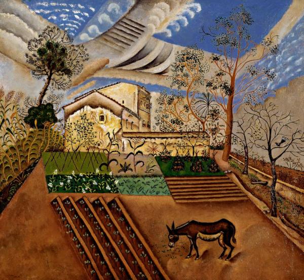 Le Potager à L'âne, 1918 by Joan Miró