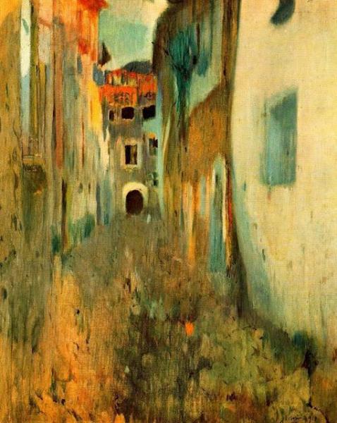 Calle De L'aleixar by Joaquin Mir Trinxet