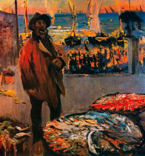 Cantador De Peix by Joaquin Mir Trinxet