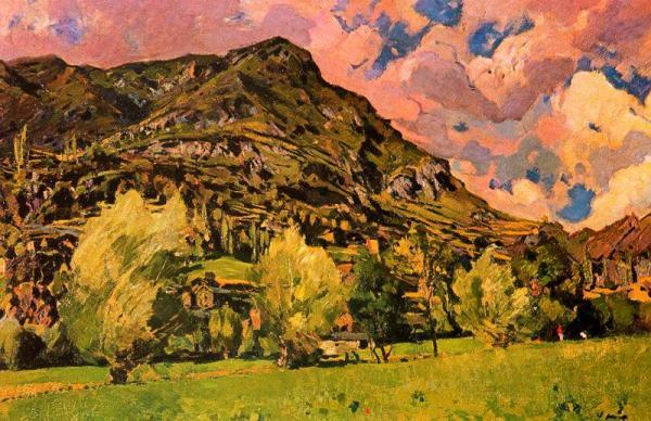 Dia De Vent by Joaquin Mir Trinxet