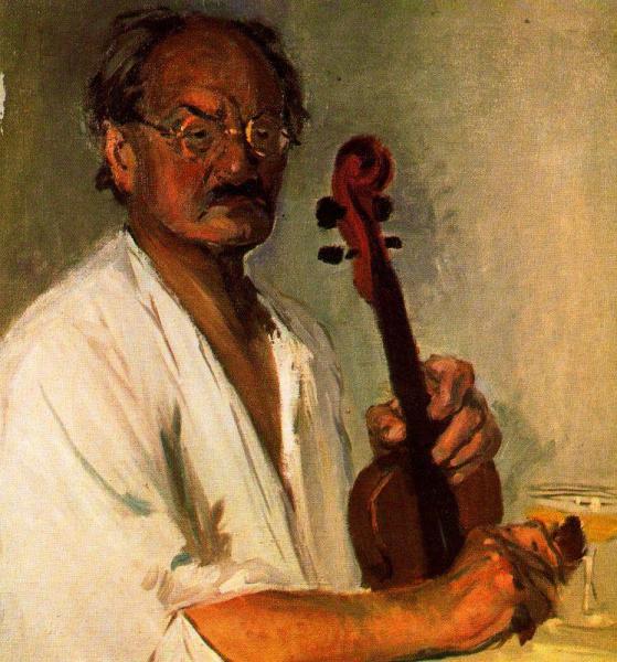 El Violinista Werner by Joaquin Mir Trinxet