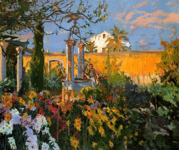Jardín by Joaquin Mir Trinxet