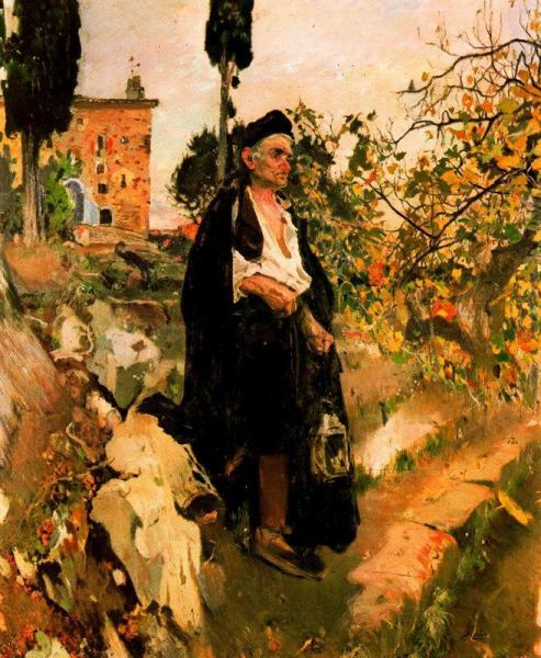 L'ermità De San Blai by Joaquin Mir Trinxet