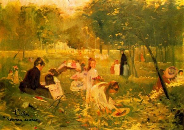 L'estiu Colónia Escolar by Joaquin Mir Trinxet