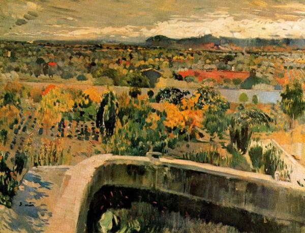 La Balsa Nueva. Reus by Joaquin Mir Trinxet