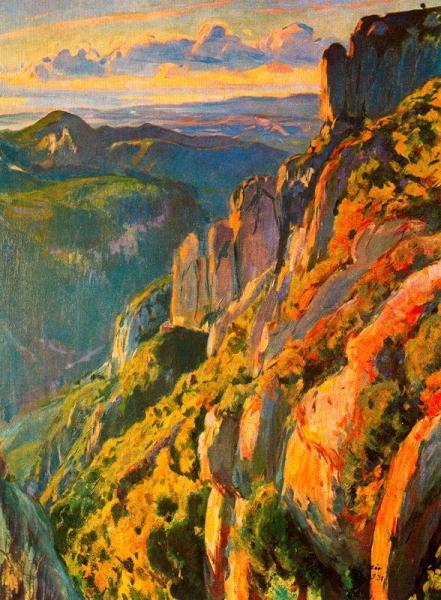 Montserrat by Joaquin Mir Trinxet