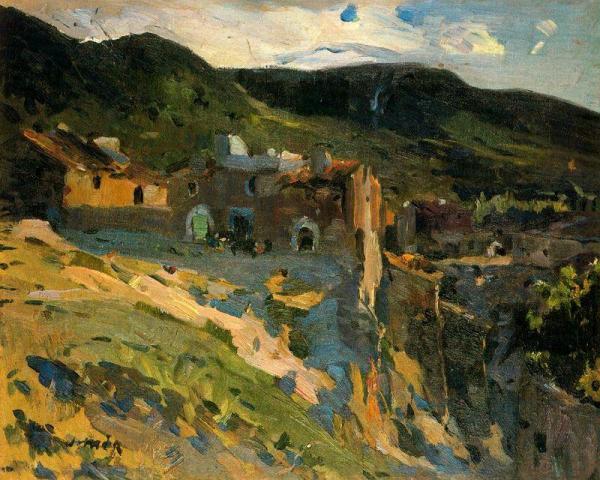 Paisaje De Alforja by Joaquin Mir Trinxet