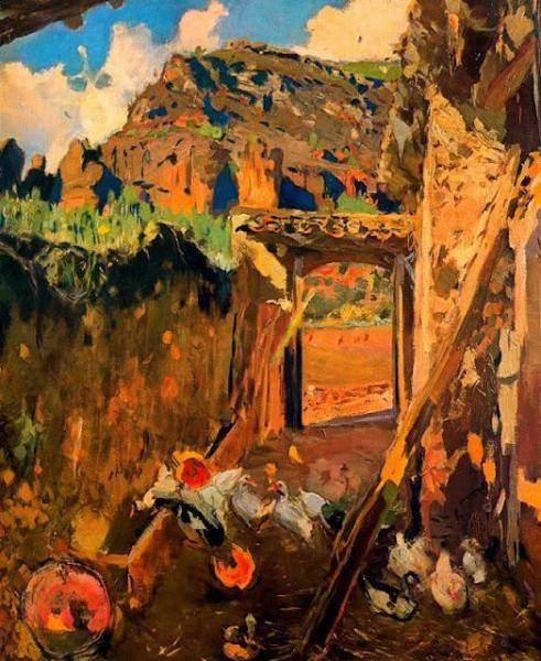 Patio O Corral by Joaquin Mir Trinxet