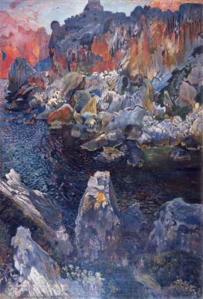 Posta De Sol by Joaquin Mir Trinxet