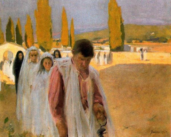 Primera Comunión by Joaquin Mir Trinxet