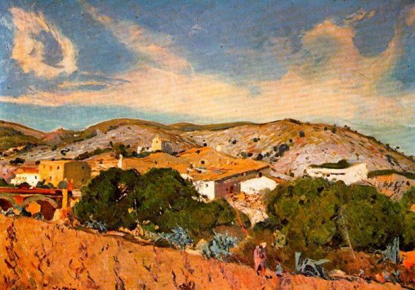 Raval De Sant Pere De Ribes by Joaquin Mir Trinxet