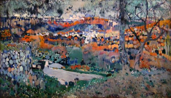 Vista De L'aleixar by Joaquin Mir Trinxet