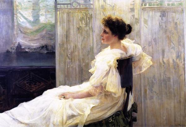 Amalia Romea, Senora De Laiglesia by Joaquín Sorolla