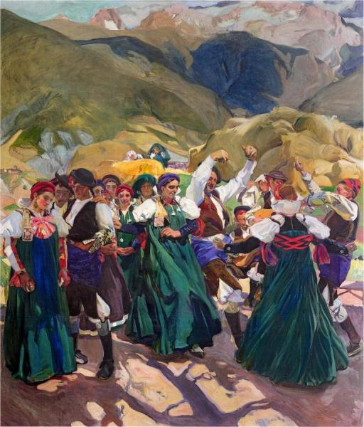 Aragon, La Jota by Joaquín Sorolla