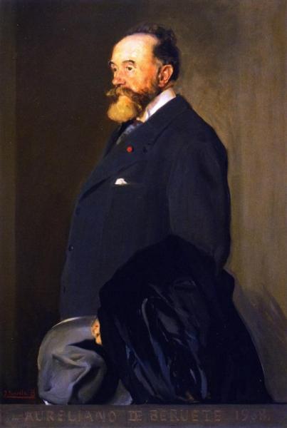Aureliano De Beruete by Joaquín Sorolla