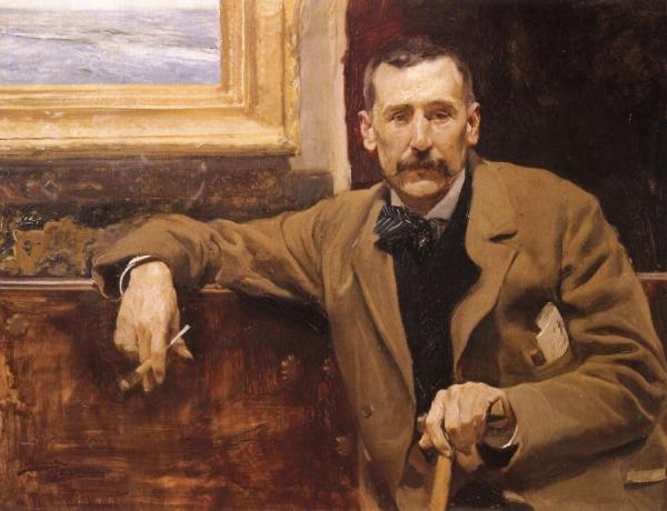 Benito Perez Galdos by Joaquín Sorolla