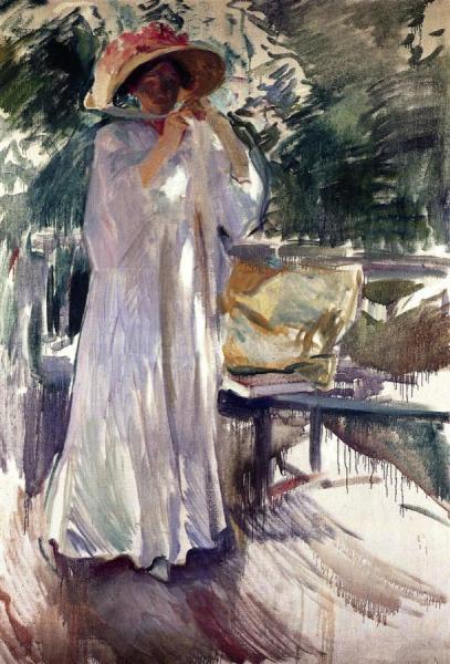 Joaquín Sorolla Clotilde In The Garden