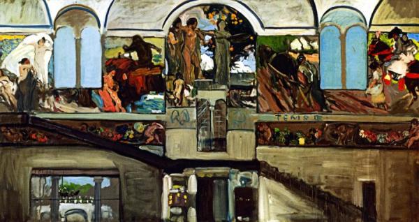 Design For The Decoration Of The Casa Sorolla by Joaquín Sorolla