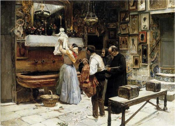 Ex Voto by Joaquín Sorolla