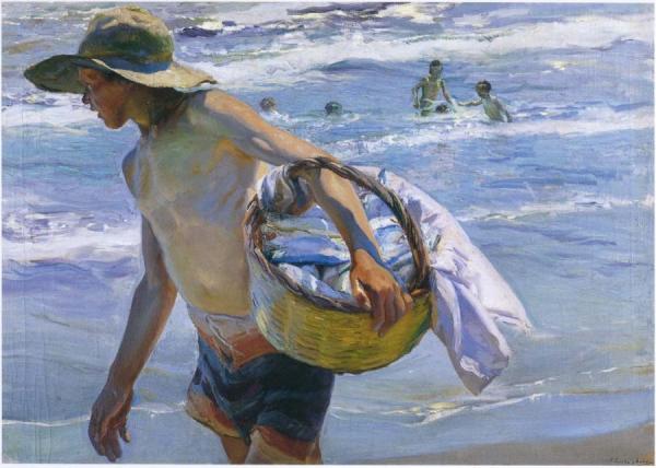 Fisherman In Valencia by Joaquín Sorolla